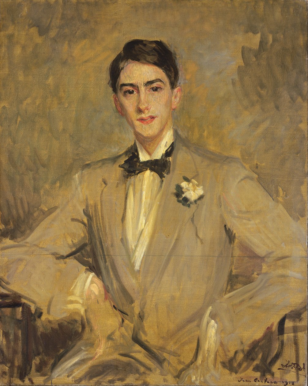 ジャンコクトー ジャン・コクトー（1889-1963）の肖像のための習作、1912年